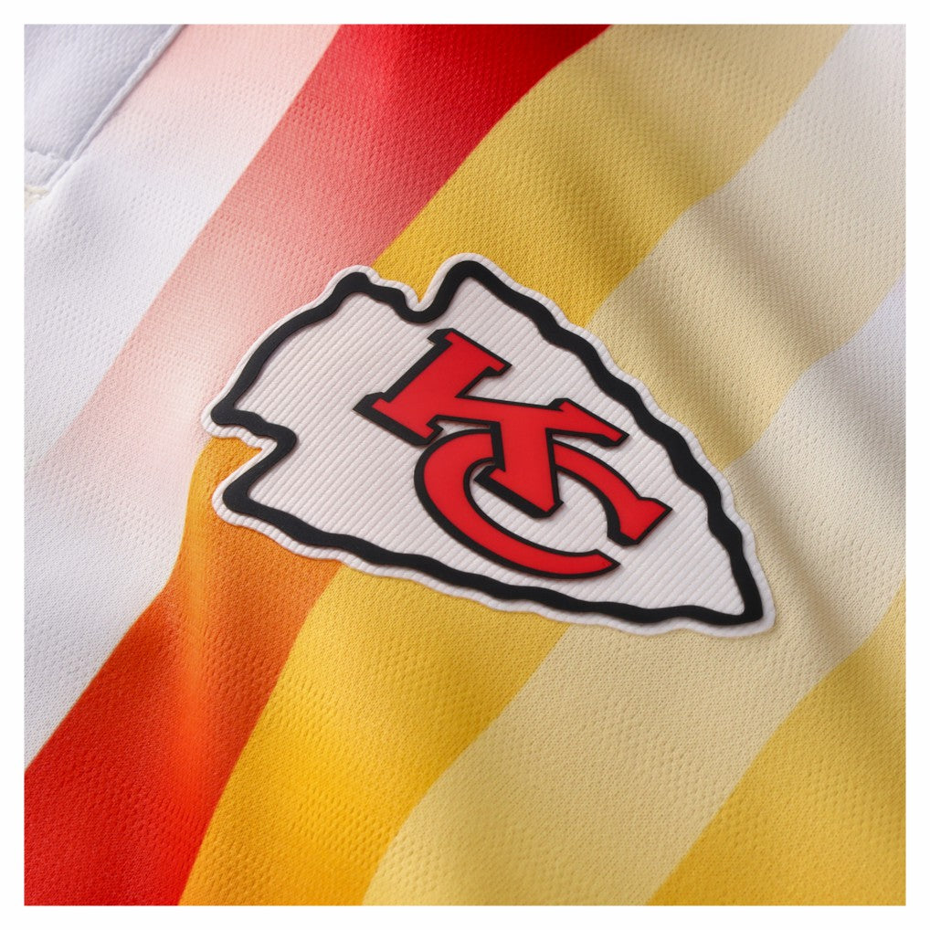 Kansas City Chiefs NFL Football x Football Collared Fan Top | NFL Online
