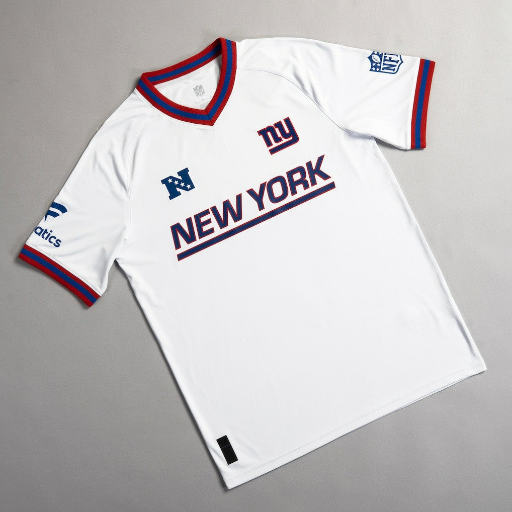 New York Giants NFL Football x Football V-Neck Fan Top | NFL Discount
