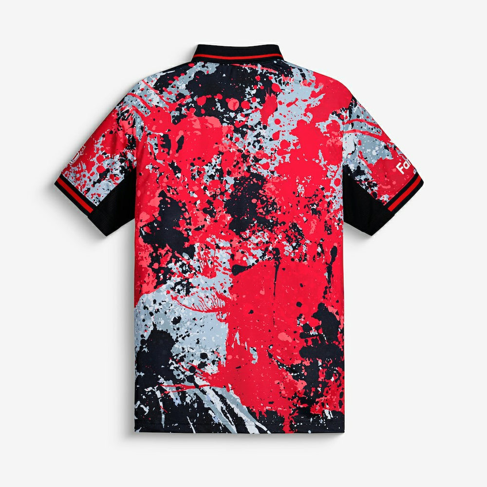 Atlanta Falcons NFL Football x Football Collared Fan Top | NFL Discount