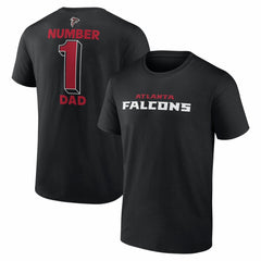Atlanta Falcons #1 Dad Jersey T-Shirt | NFL Near me