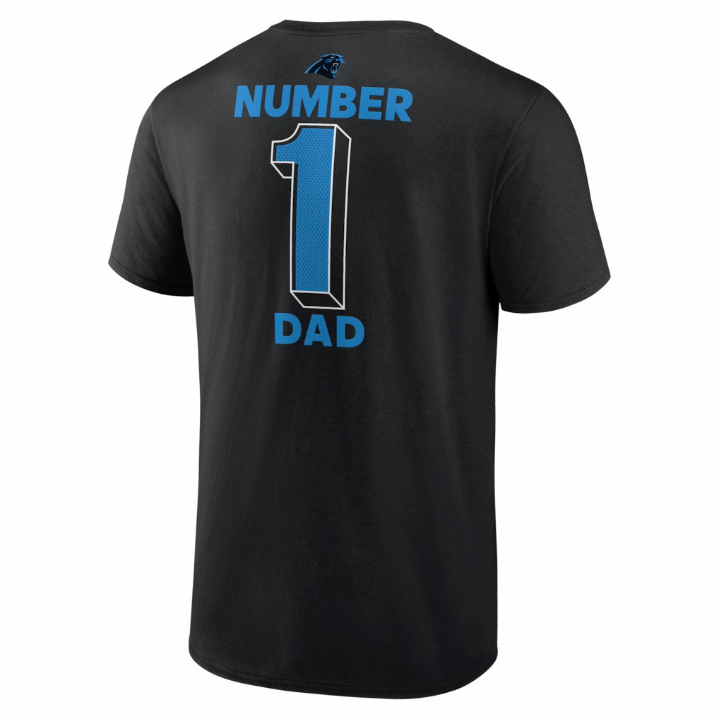 Carolina Panthers #1 Dad Jersey T-Shirt | NFL Outlet
