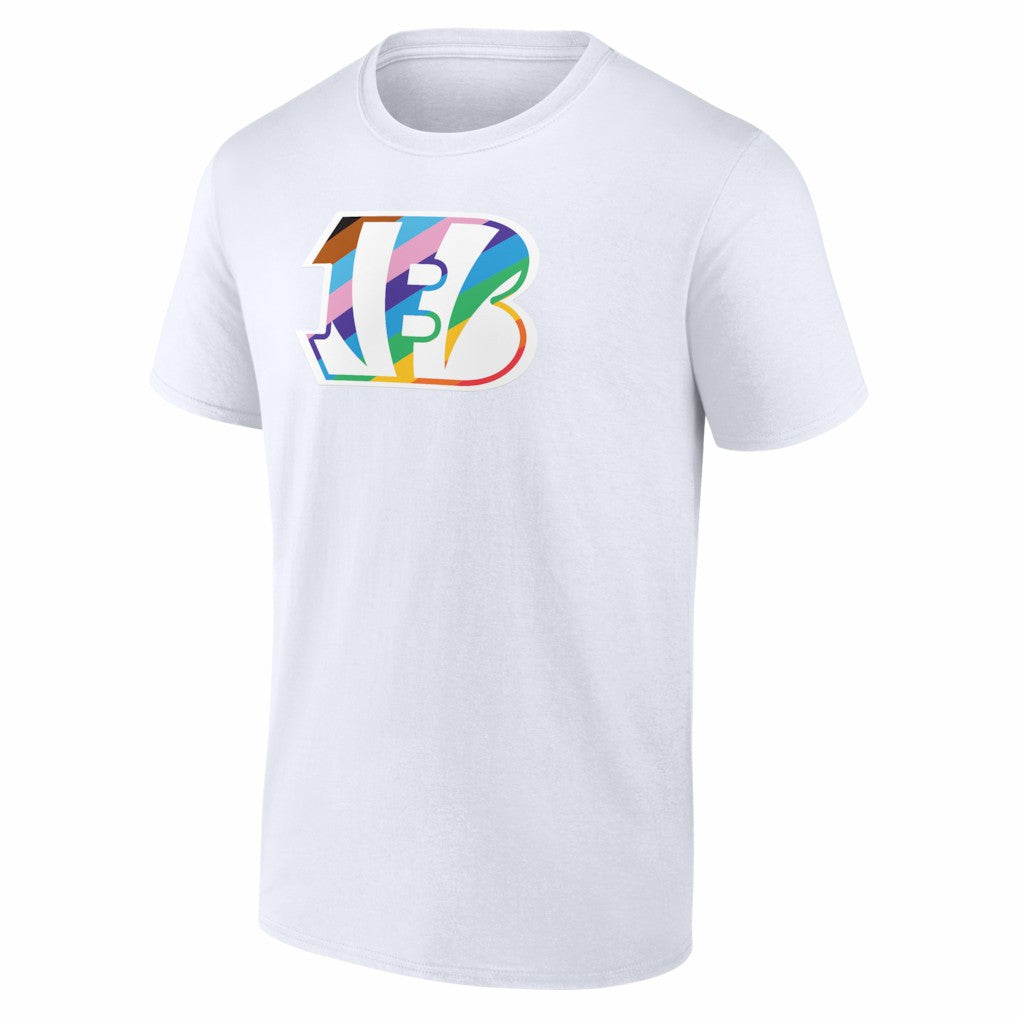 Cincinnati Bengals Logo Pride T-Shirt | NFL US