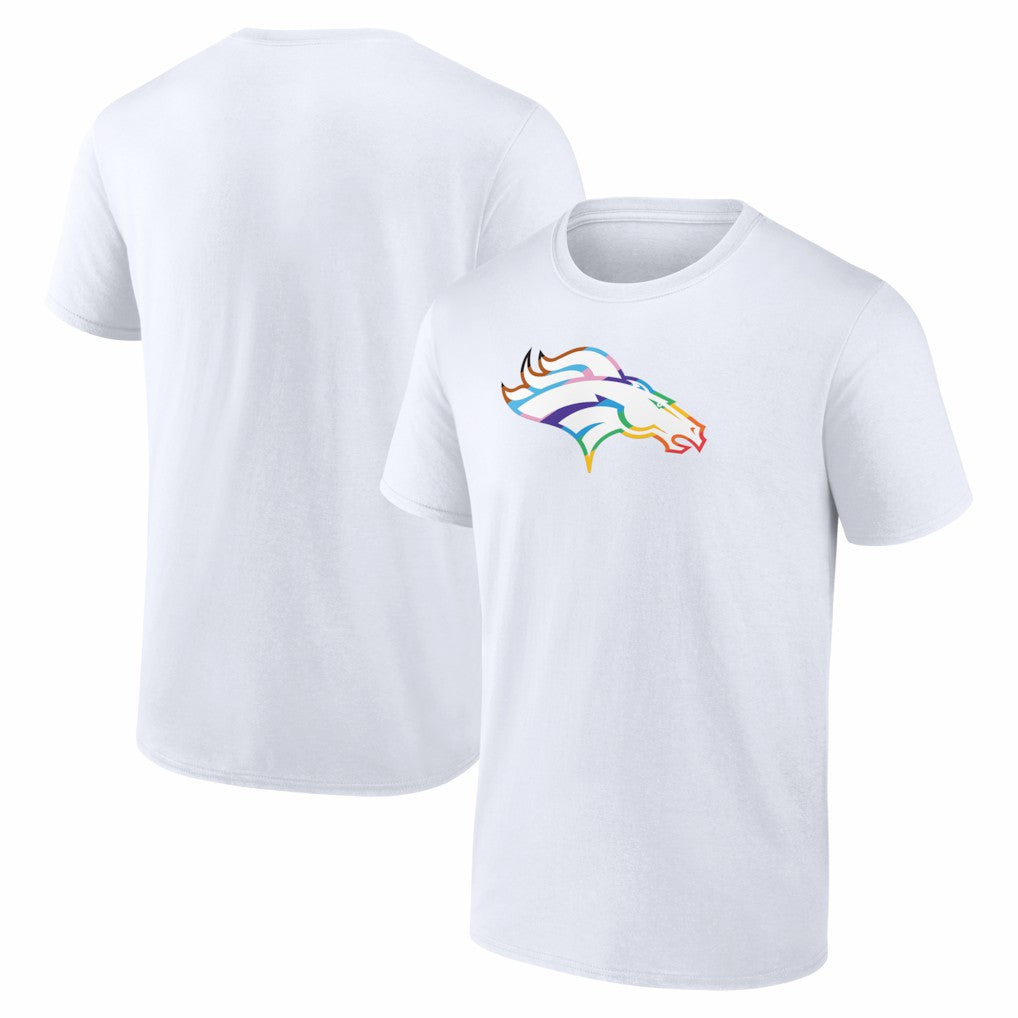 Denver Broncos Logo Pride T-Shirt | NFL Online