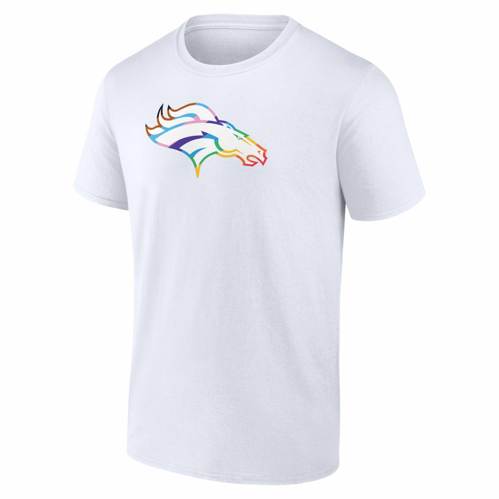Denver Broncos Logo Pride T-Shirt | NFL Online