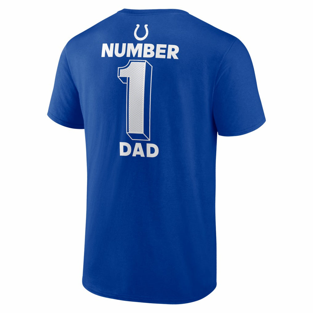 Indianapolis Colts #1 Dad Jersey T-Shirt | NFL On sale