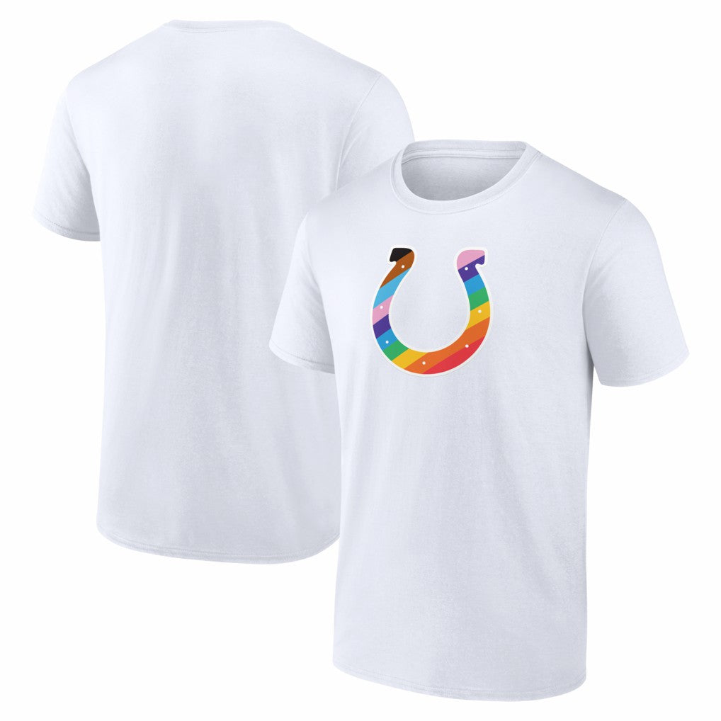Indianapolis Colts Logo Pride T-Shirt | NFL Outlet