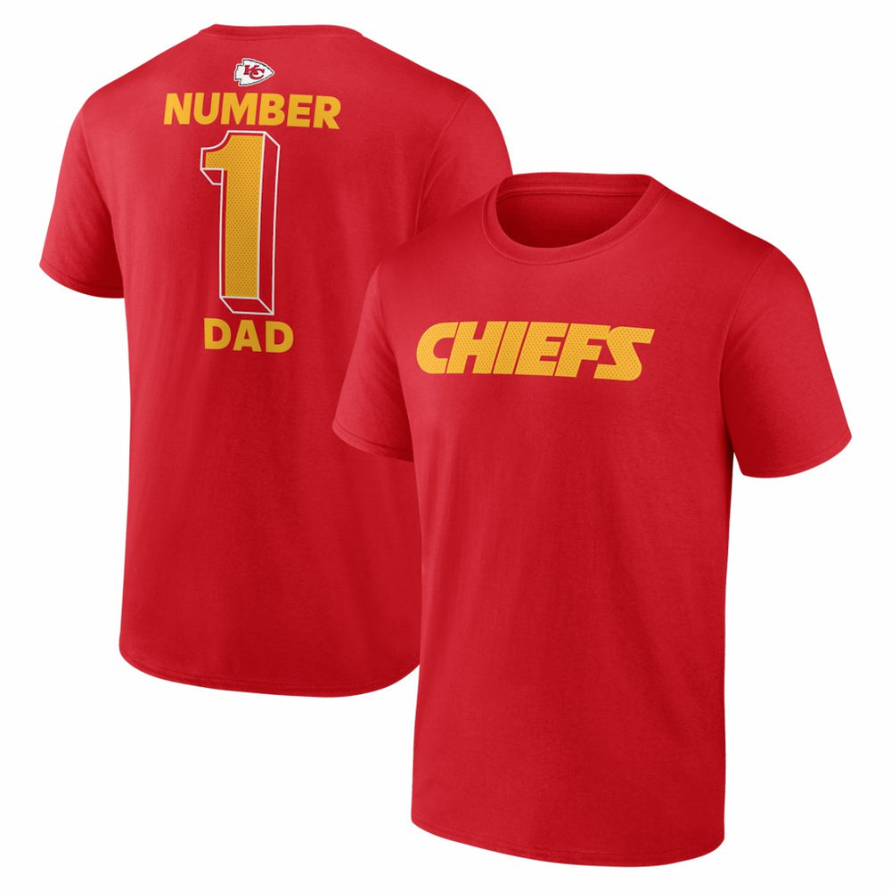 Kansas City Chiefs #1 Dad Jersey T-Shirt | NFL Sale