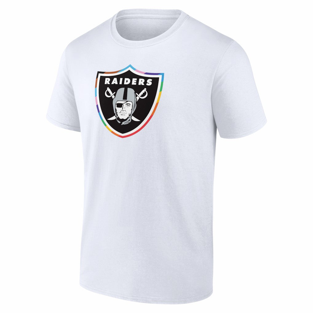 Las Vegas Raiders Logo Pride T-Shirt | NFL On sale
