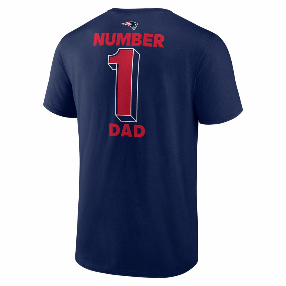 New England Patriots #1 Dad Jersey T-Shirt | NFL US