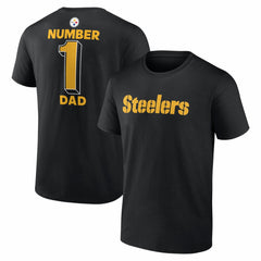Pittsburgh Steelers #1 Dad Jersey T-Shirt | NFL On sale