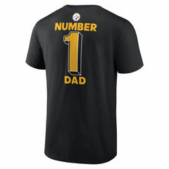 Pittsburgh Steelers #1 Dad Jersey T-Shirt | NFL On sale