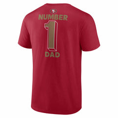 San Francisco 49ers #1 Dad Jersey T-Shirt | NFL Online