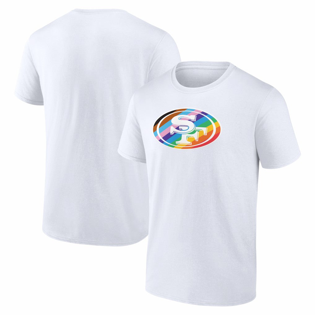 San Francisco 49ers Logo Pride T-Shirt | NFL Outlet