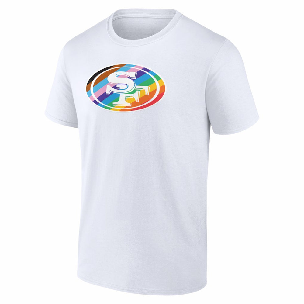 San Francisco 49ers Logo Pride T-Shirt | NFL Outlet