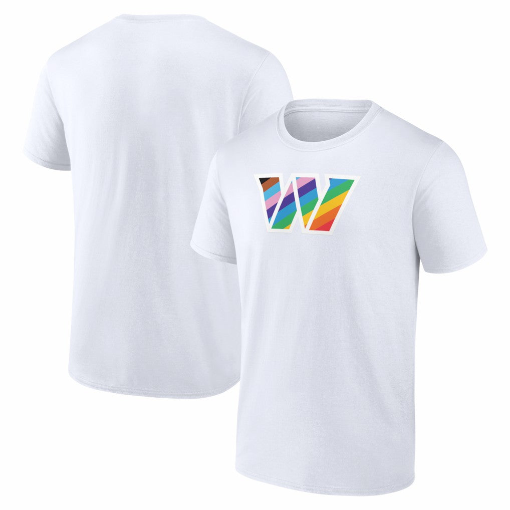 Washington Commanders Logo Pride T-Shirt | NFL Discount