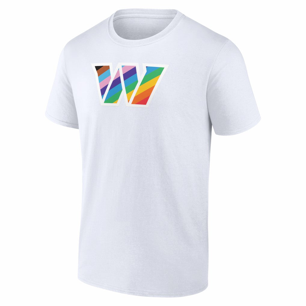 Washington Commanders Logo Pride T-Shirt | NFL Discount