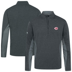 Cincinnati Reds Levelwear Waffle Insignia 2.0 Quarter-Zip Pullover - MLB Pullover
