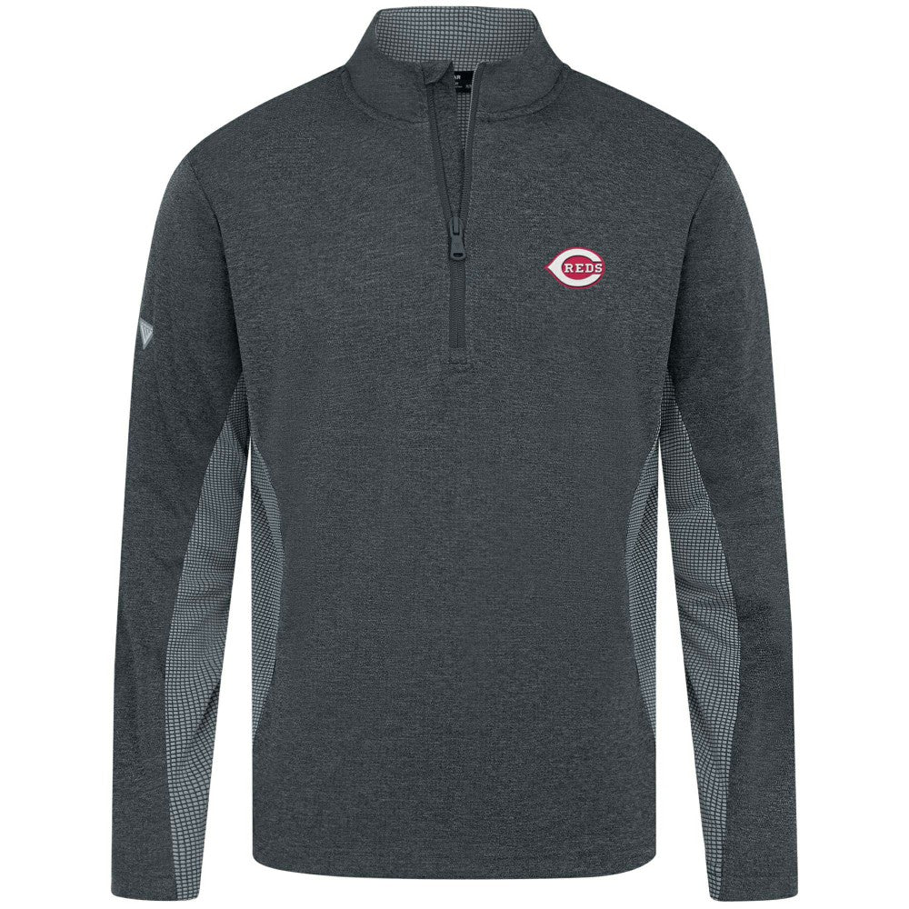 Cincinnati Reds Levelwear Waffle Insignia 2.0 Quarter-Zip Pullover - MLB Pullover