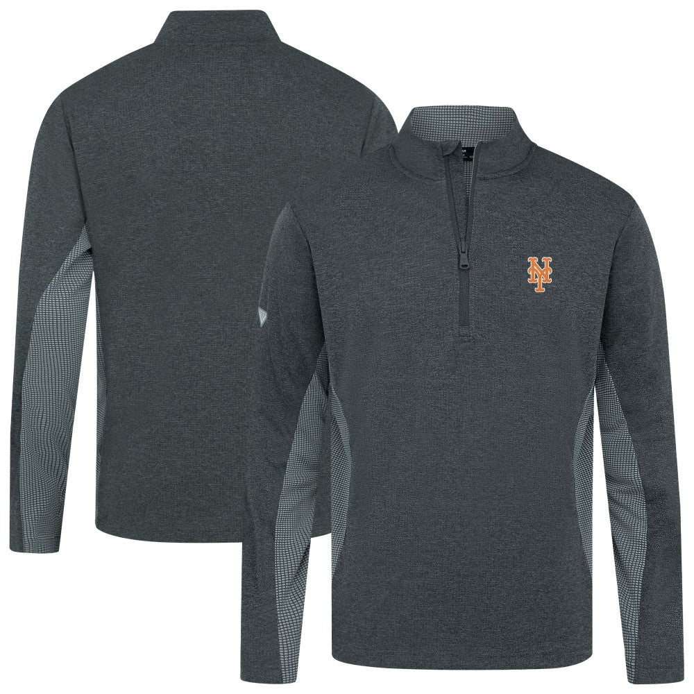 New York Mets Levelwear Waffle Insignia 2.0 Quarter-Zip Pullover - MLB Pullover