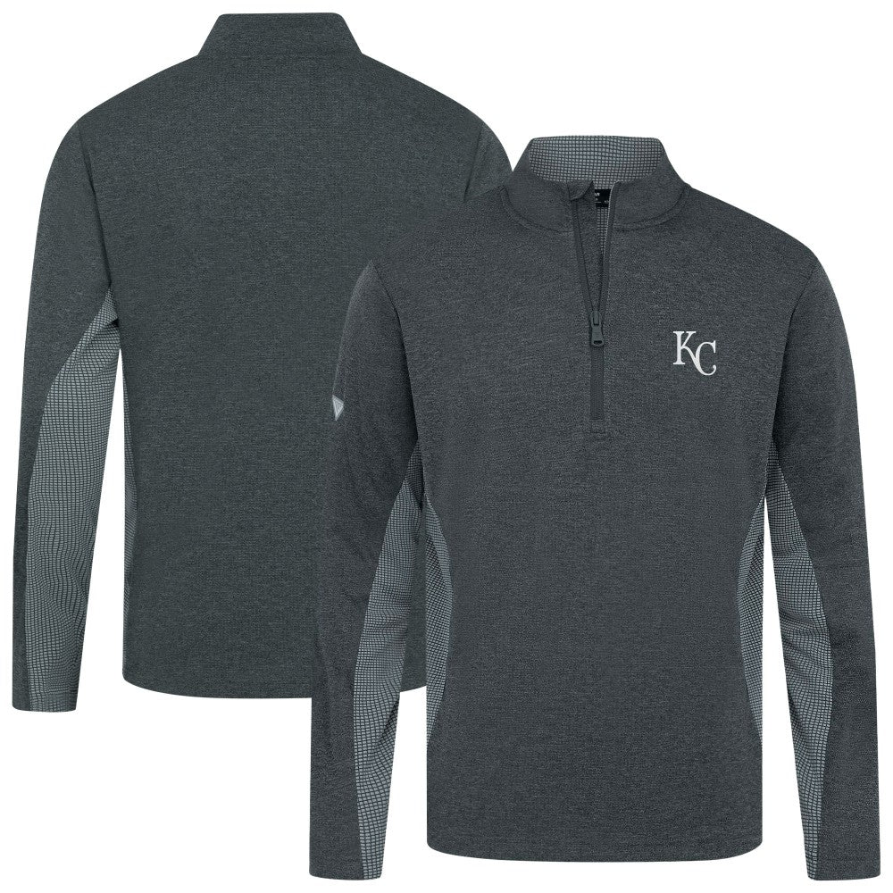 Kansas City Royals Levelwear Waffle Insignia 2.0 Quarter-Zip Pullover - MLB Pullover