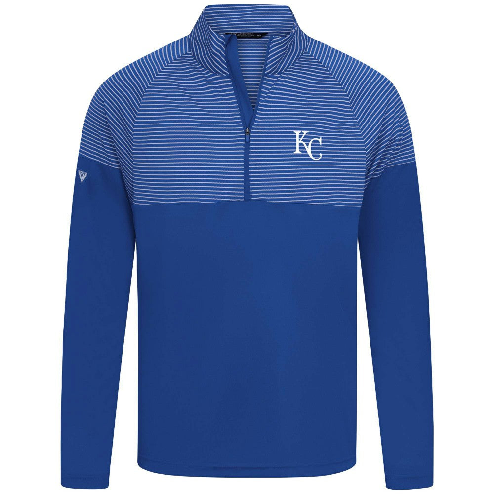 Kansas City Royals Levelwear Classic Stripes Insignia 2.0 Pullover - MLB Pullover