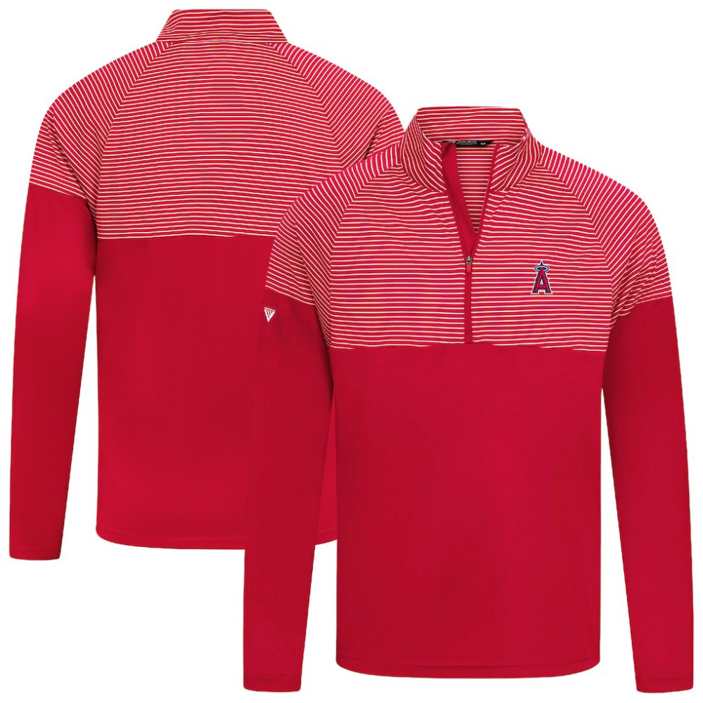 Los Angeles Angels Levelwear Classic Stripes Insignia 2.0 Pullover - MLB Pullover