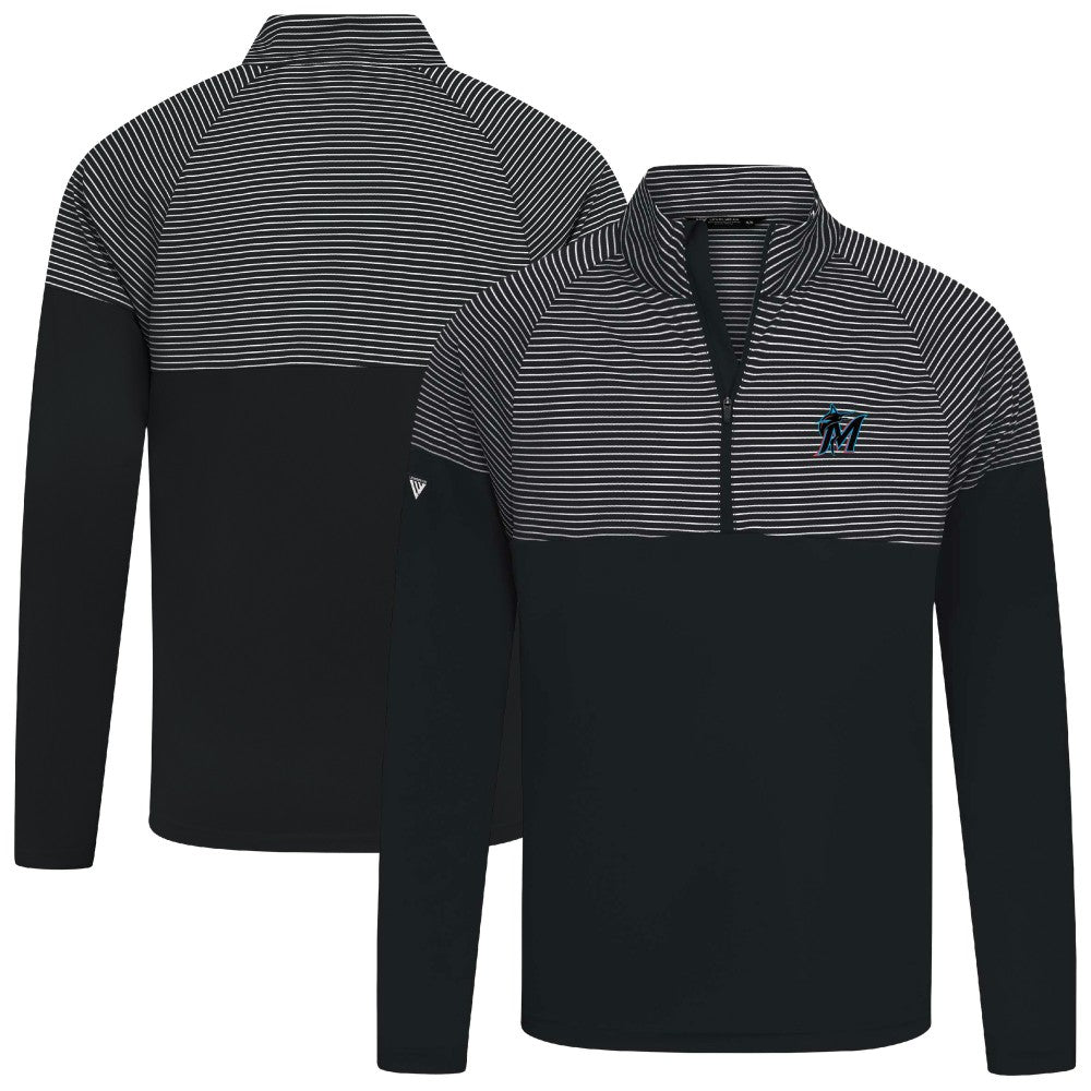 Miami Marlins Levelwear Classic Stripes Insignia 2.0 Pullover - MLB Pullover