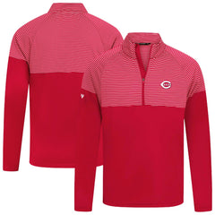Cincinnati Reds Levelwear Classic Stripes Insignia 2.0 Pullover - MLB Pullover
