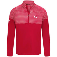 Cincinnati Reds Levelwear Classic Stripes Insignia 2.0 Pullover - MLB Pullover