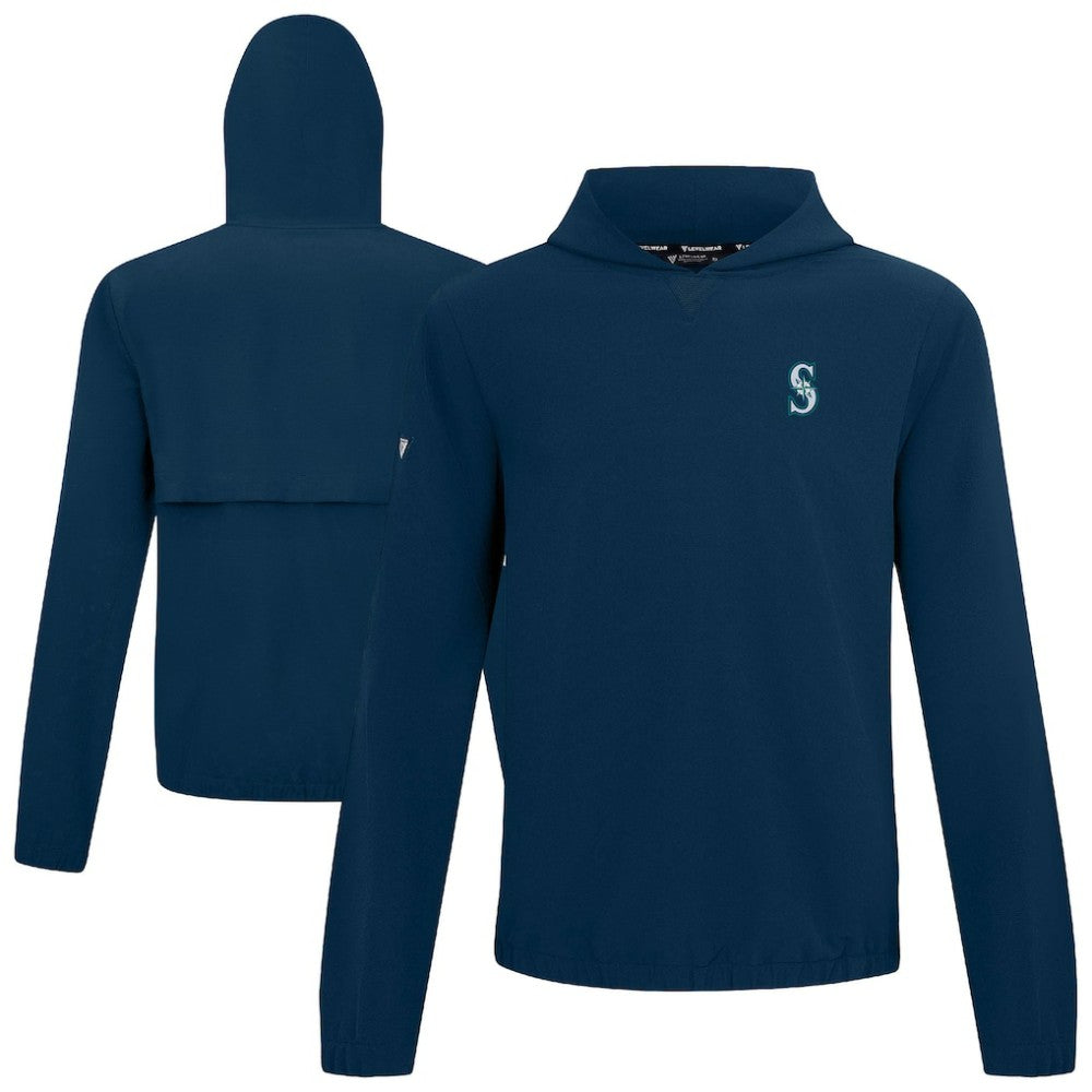 Seattle Mariners Levelwear Action Insignia 2.0 Pullover Hoodie - MLB Hoodies