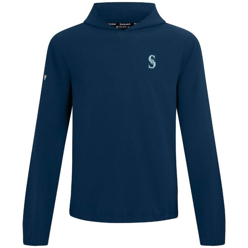 Seattle Mariners Levelwear Action Insignia 2.0 Pullover Hoodie - MLB Hoodies