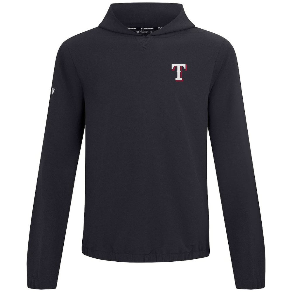 Texas Rangers Levelwear Action Insignia 2.0 Pullover Hoodie - MLB Hoodies