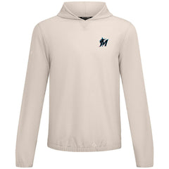 Miami Marlins Levelwear Action Insignia 2.0 Pullover Hoodie - MLB Hoodies