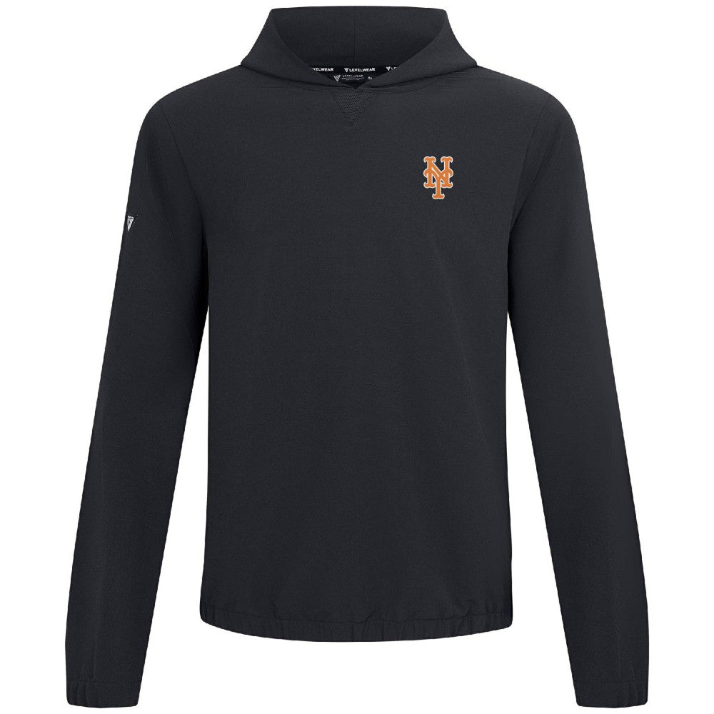 New York Mets Levelwear Action Insignia 2.0 Pullover Hoodie - MLB Hoodies