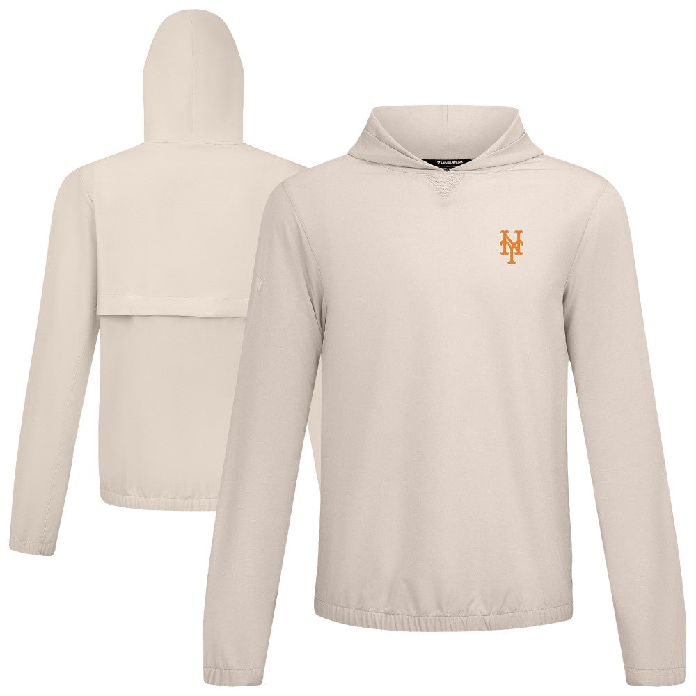 New York Mets Levelwear Action Insignia 2.0 Pullover Hoodie - MLB Hoodies