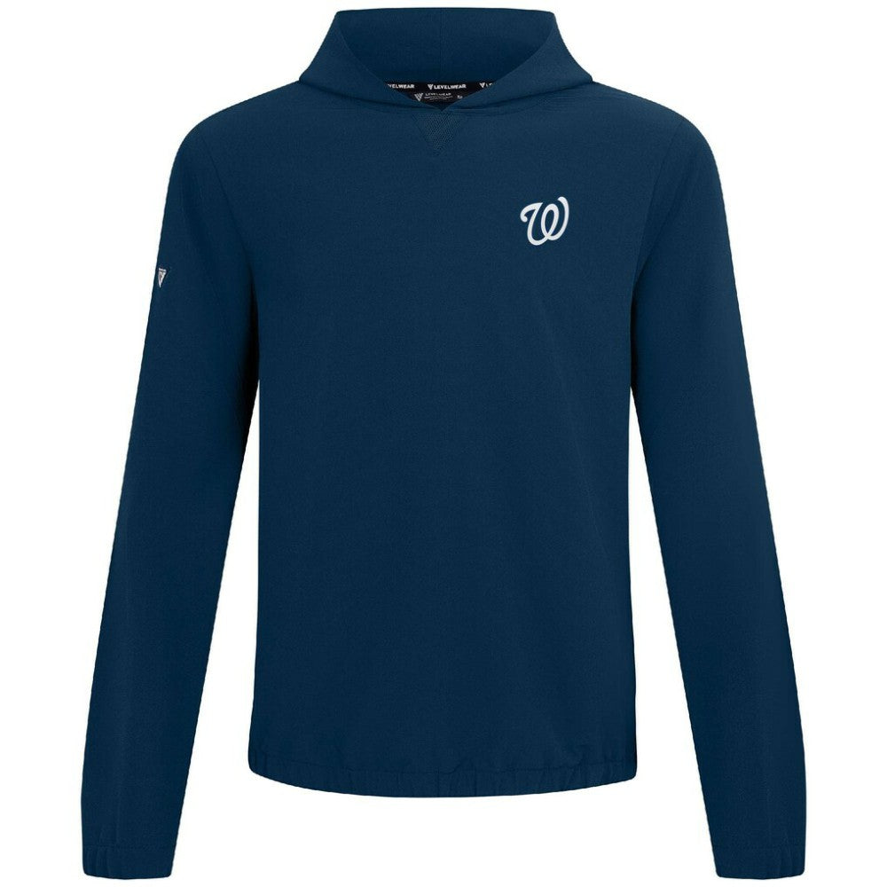 Washington Nationals Levelwear Action Insignia 2.0 Pullover Hoodie - MLB Hoodies