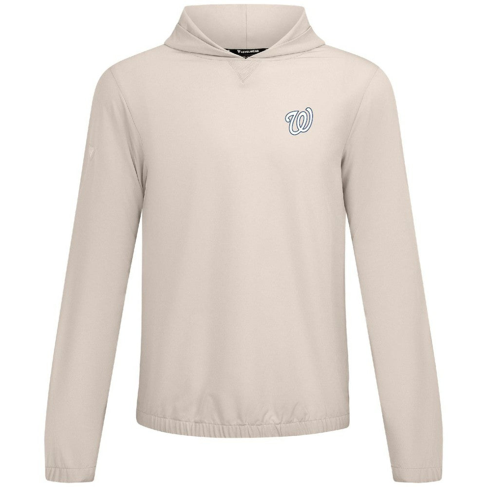 Washington Nationals Levelwear Action Insignia 2.0 Pullover Hoodie - MLB Hoodies