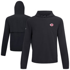 Cincinnati Reds Levelwear Action Insignia 2.0 Pullover Hoodie - MLB Hoodies
