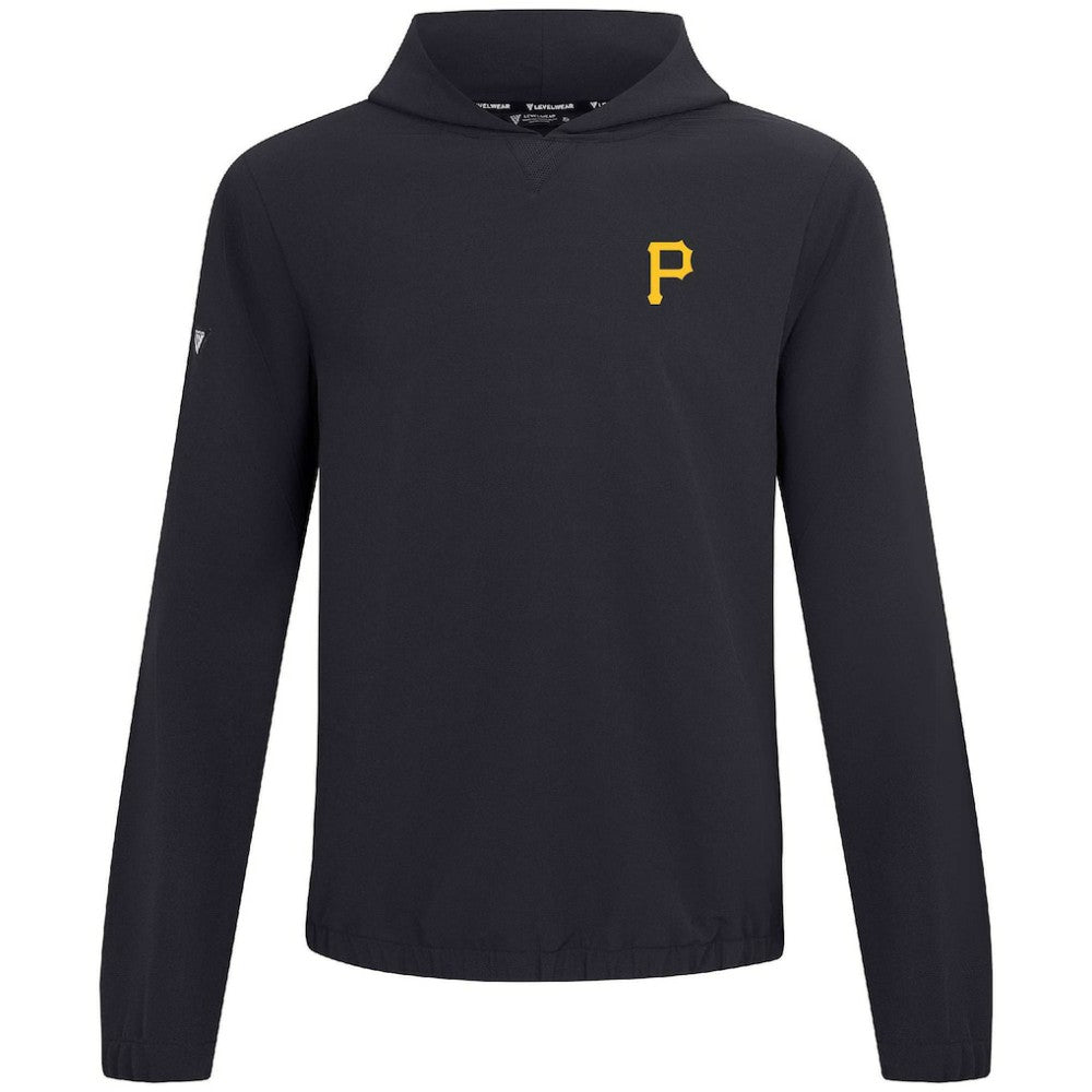 Pittsburgh Pirates Levelwear Action Insignia 2.0 Pullover Hoodie - MLB Hoodies