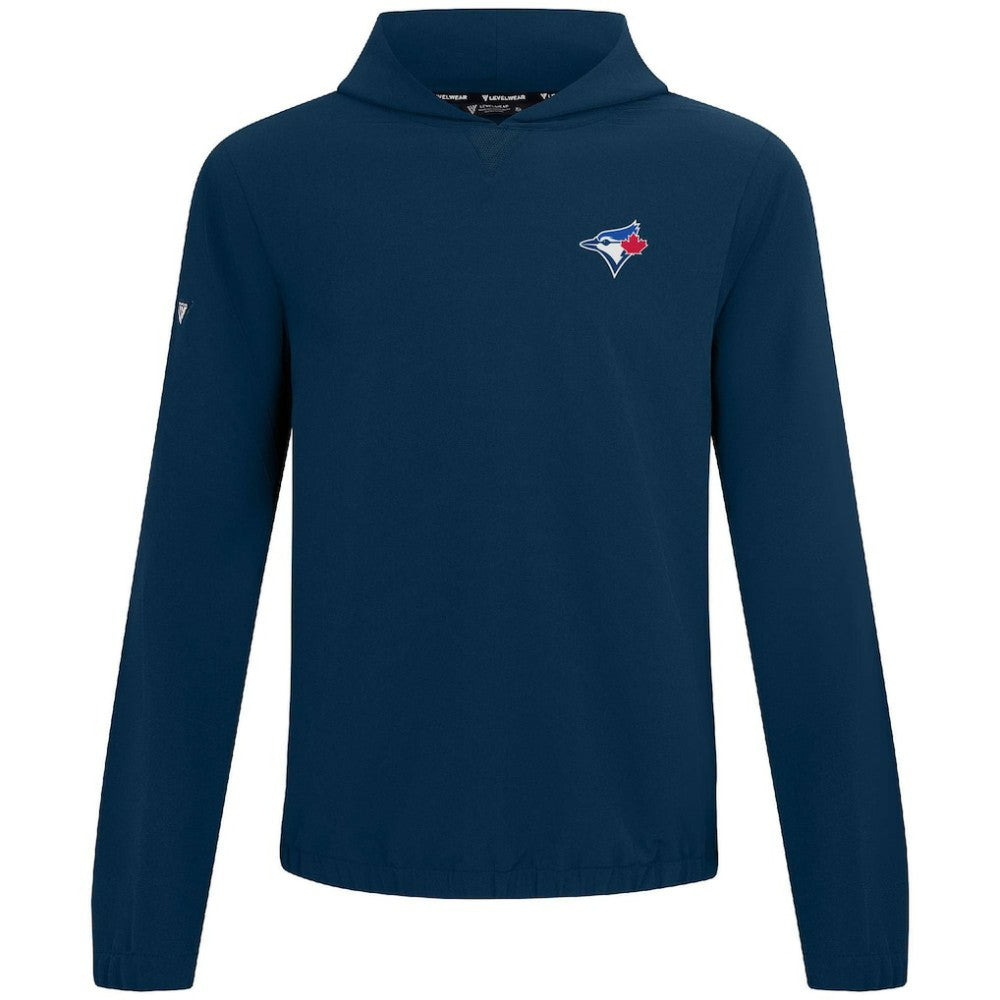 Toronto Blue Jays Levelwear Action Insignia 2.0 Pullover Hoodie - MLB Hoodies