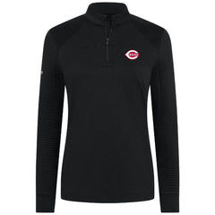 Cincinnati Reds Levelwear Women's Power Insignia 2.0 Quarter-Zip Pullover Top - MLB Pullover