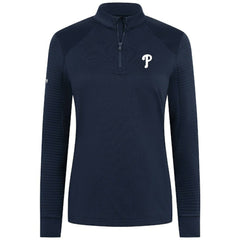 Philadelphia Phillies Levelwear Women's Power Insignia 2.0 Quarter-Zip Pullover Top - MLB Pullover