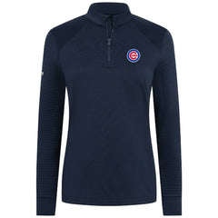 Chicago Cubs Levelwear Women's Power Insignia 2.0 Quarter-Zip Pullover Top - MLB Pullover