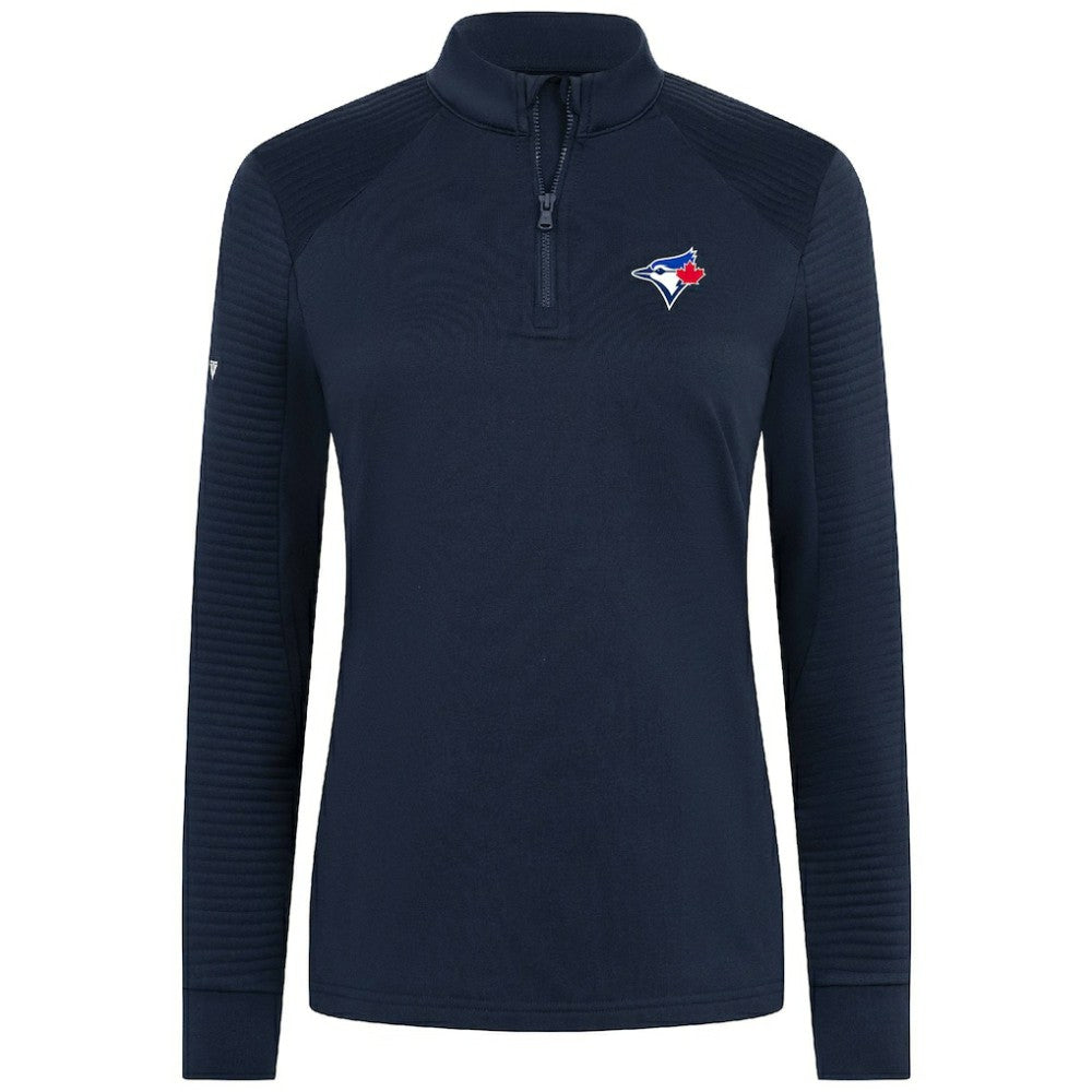 Toronto Blue Jays Levelwear Women's Power Insignia 2.0 Quarter-Zip Pullover Top - MLB Pullover