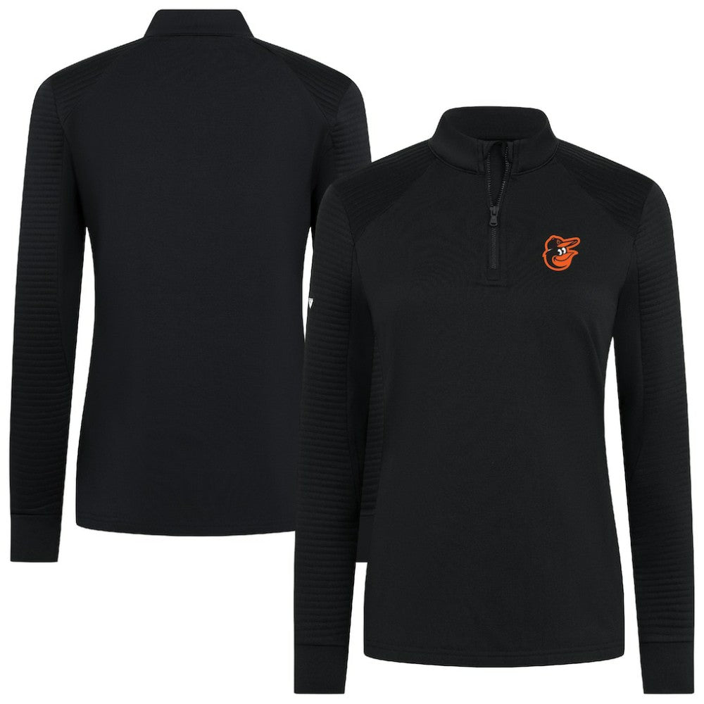 Baltimore Orioles Levelwear Women's Power Insignia 2.0 Quarter-Zip Pullover Top - MLB Pullover