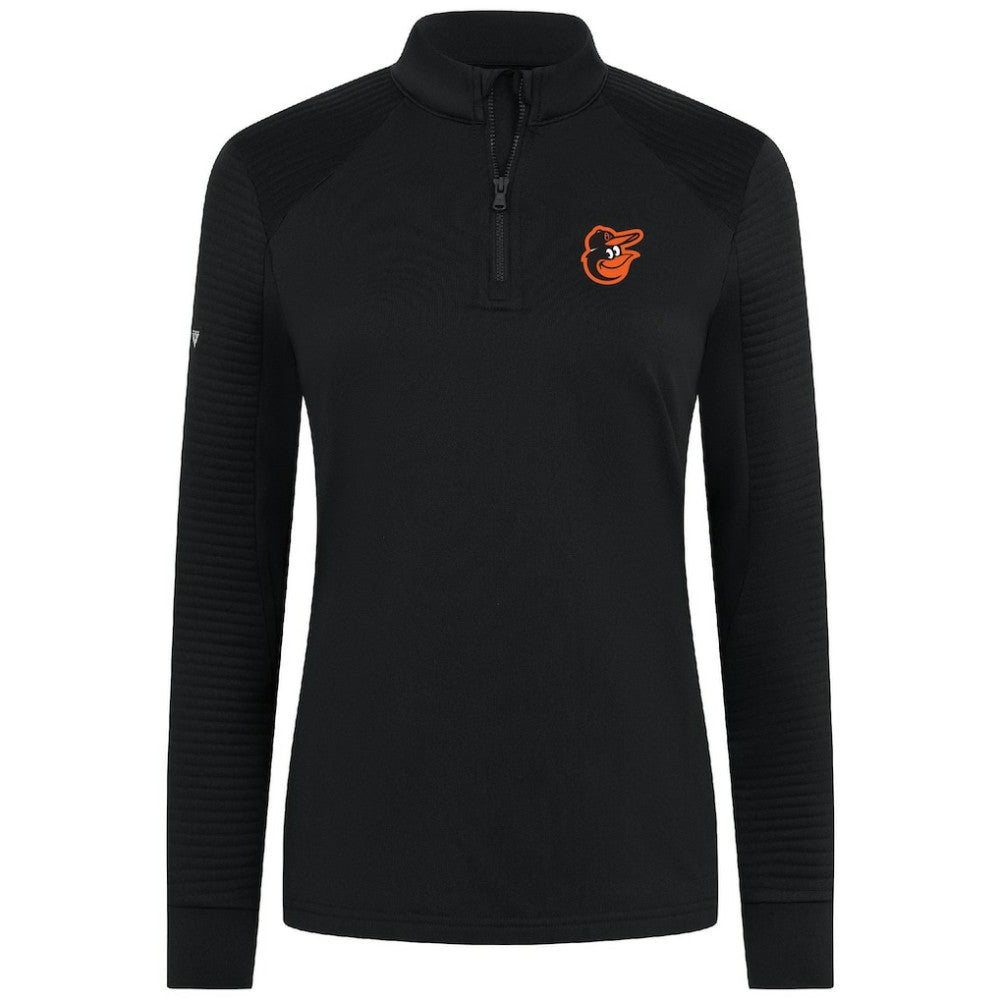 Baltimore Orioles Levelwear Women's Power Insignia 2.0 Quarter-Zip Pullover Top - MLB Pullover