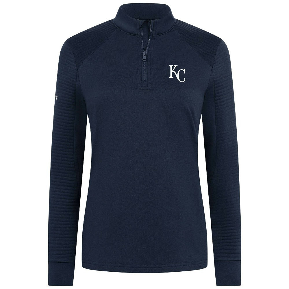 Kansas City Royals Levelwear Women's Power Insignia 2.0 Quarter-Zip Pullover Top - MLB Pullover