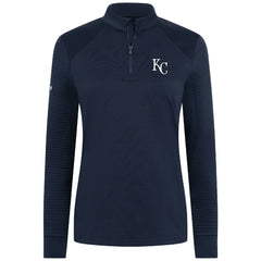Kansas City Royals Levelwear Women's Power Insignia 2.0 Quarter-Zip Pullover Top - MLB Pullover
