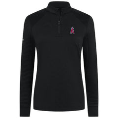 Los Angeles Angels Levelwear Women's Power Insignia 2.0 Quarter-Zip Pullover Top - MLB Pullover