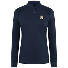 Houston Astros Levelwear Women's Power Insignia 2.0 Quarter-Zip Pullover Top - MLB Pullover